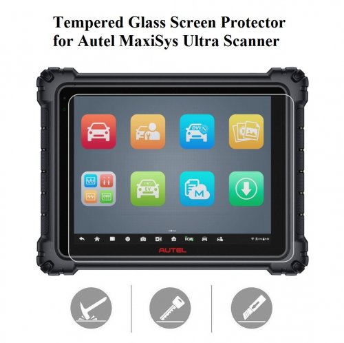 Tempered Glass Screen Protector for Autel MaxiSys Ultra Scanner